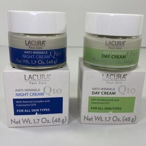 LACURA Q10 Night & Day Cream Anti-Wrinkle Face Care Skincare